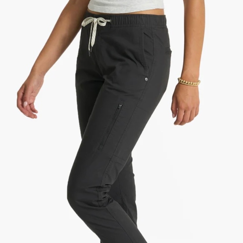 Vuori Ripstop Pant, NWT, Charcoal, Size S